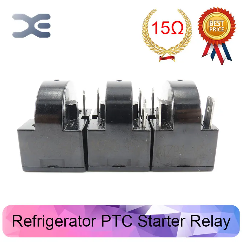3 шт. 2PIN 3PIN 4PIN 15OHM стартовые части стартер PTC реле холодильник запасные дисплей