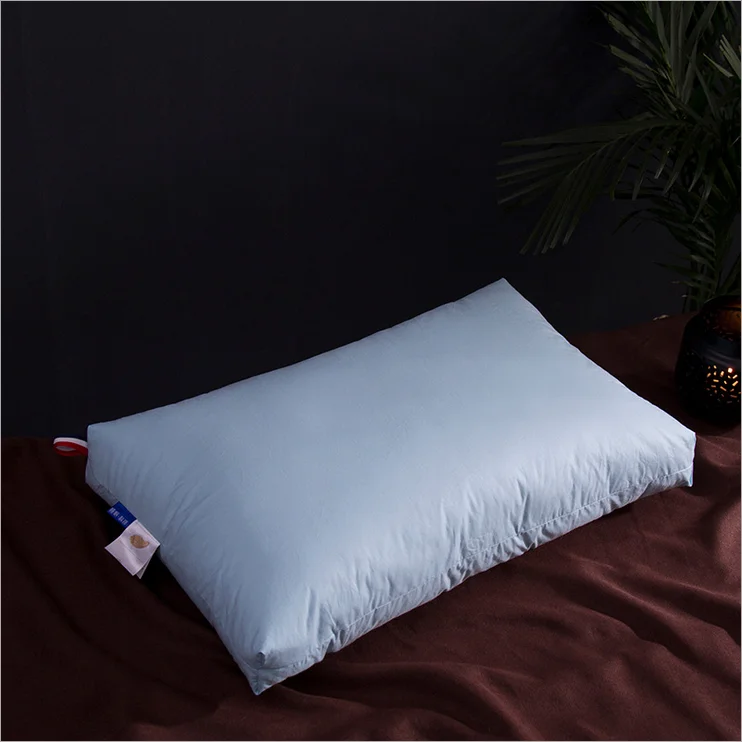 

47*74*18CM Goose Down Inner Pillow Cushion Cotton Pillowcase High Quality Cushion Safety Sleepping Pillow