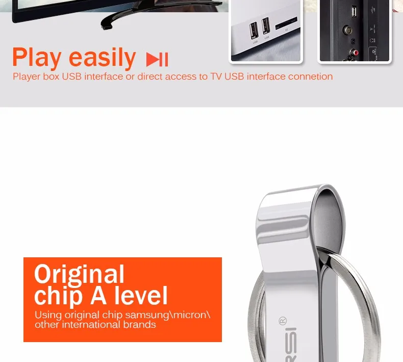 Suntrsi USB Flash Drive 64 Гб брелок флеш-накопитель Металлическая Ручка drive personalizado 32GB USB Stick высокого Скорость флешки 16 Гб памяти USB