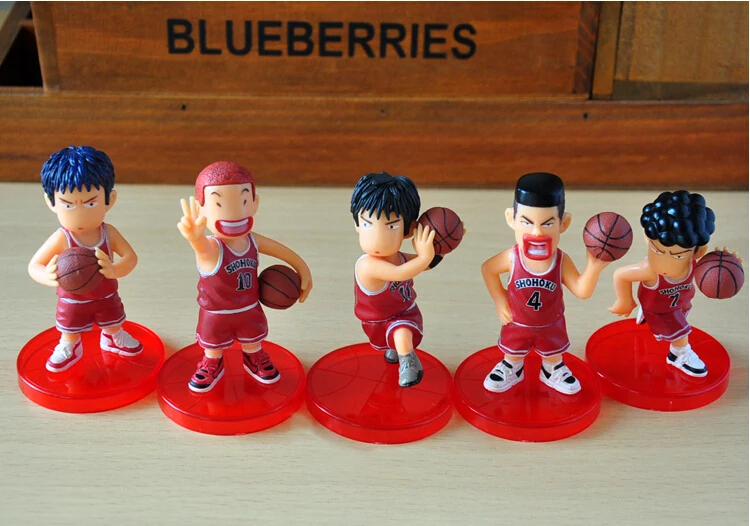 Фигурки аниме Слэм Данк шохоку 5 шт./лот 7 см | Игрушки и хобби