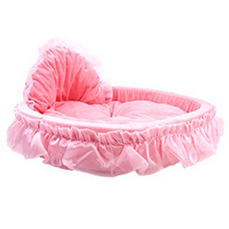 Подушка-кровать для домашних животных милый кружевной комплект кошек и собак