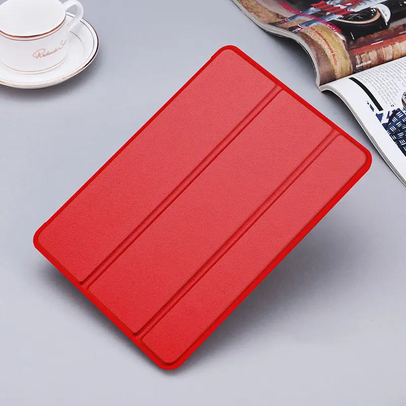 red Защитный чехол для iPad Mini 1 2 3 противоударный чехол для iPad Mini кожаный чехол Смарт флип чехол s для Apple iPad Mini 1 2 3 - Цвет: red