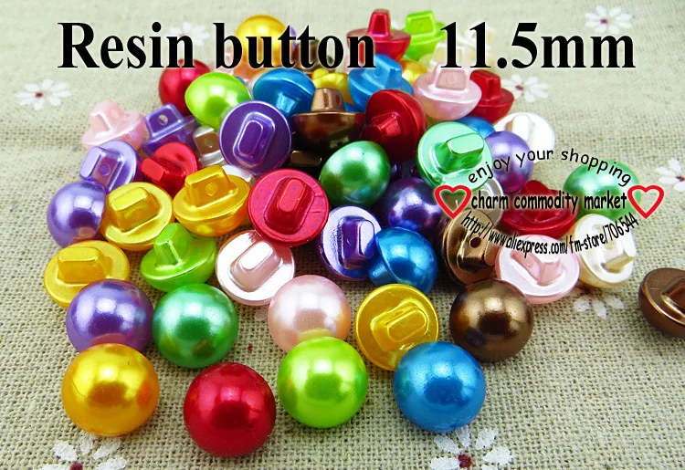 50 шт 11 5 мм Смешанная окрашенная Смола грибные кнопки пальто сапоги швейная