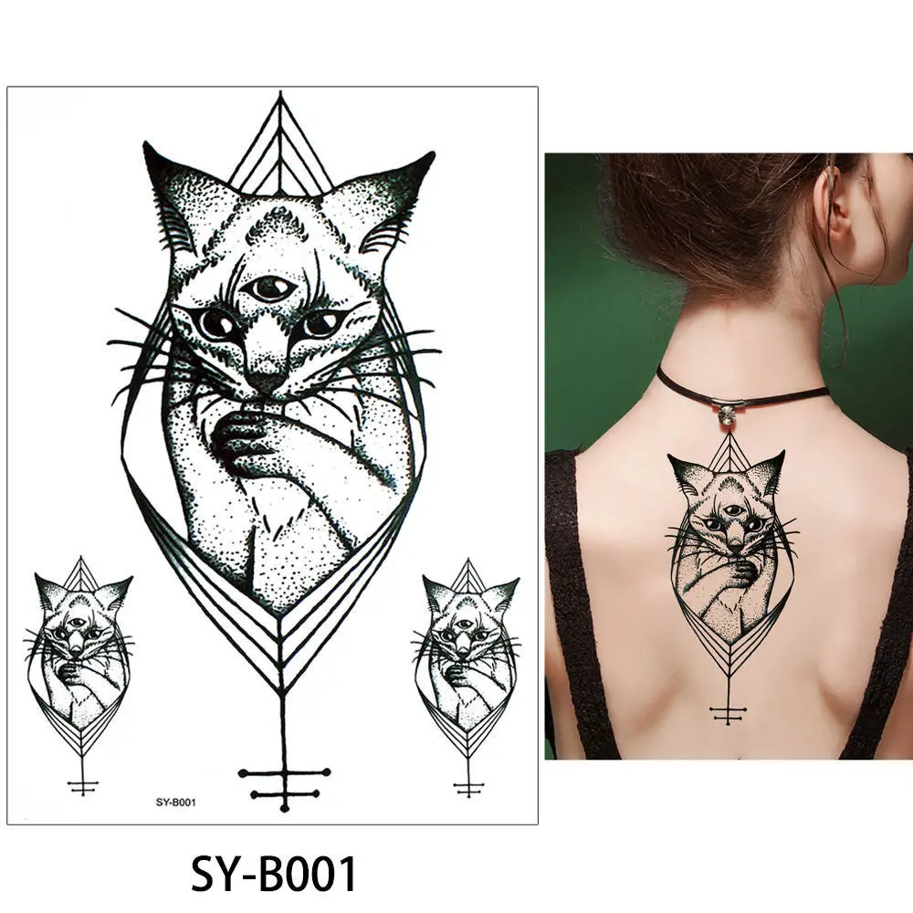 SY-B001 21*15 см glaryyears 24 конструкции 1 лист SY-B Временные татуировки Поддельные Черный Цветок Наклейка Водонепроницаемый тела Книги по искусству татуировки стикеры Henna - Цвет: SY-B001