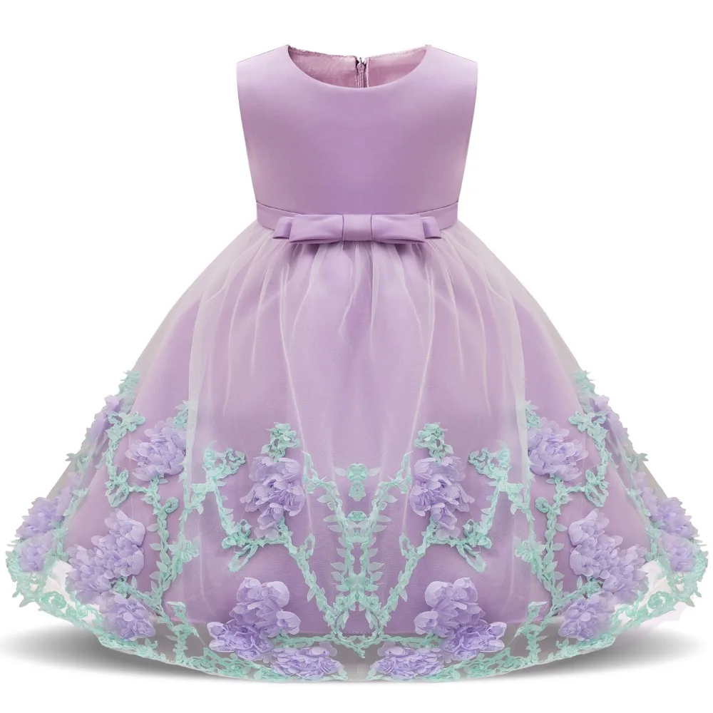 Одежда розового цвета для маленьких девочек 1 год платье с цветочным рисунком