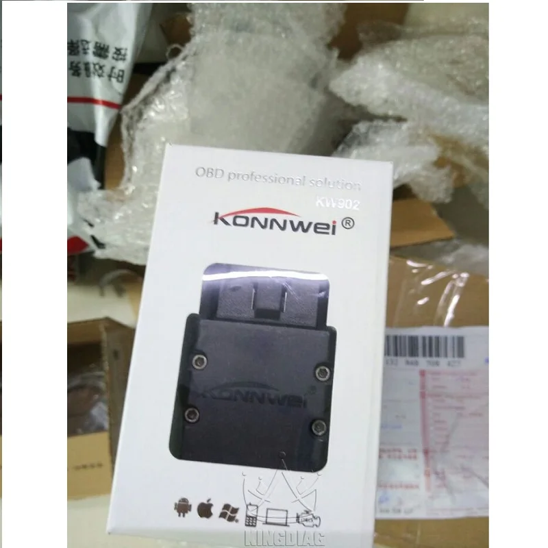 Новое поступление Авто сканер Konnwei KW902 ELM327 V1.5 Bluetooth/WiFi OBD2 OBDII CAN BUS диагностический