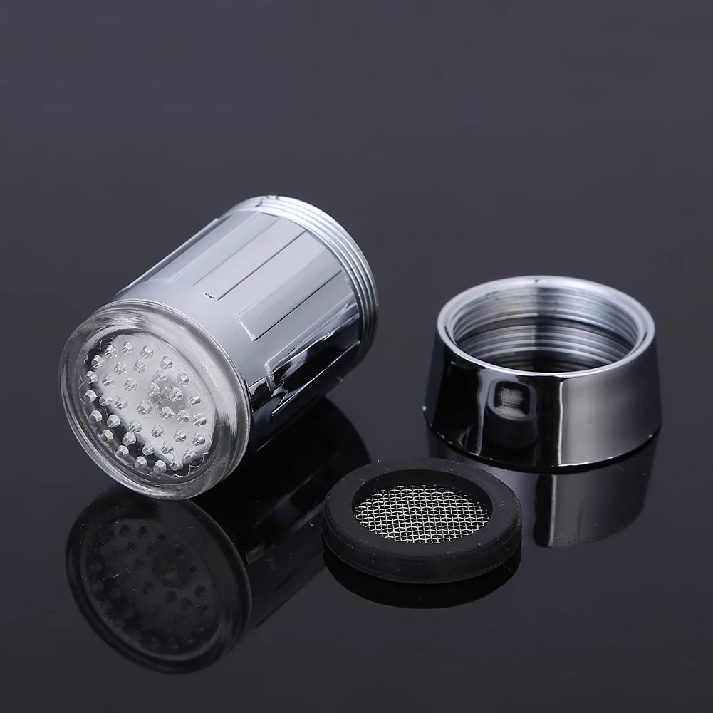 LED Faucet Light Temperature Sensor Intelligent Recognition Different Temperation Color Water Tap Shower | Лампы и освещение