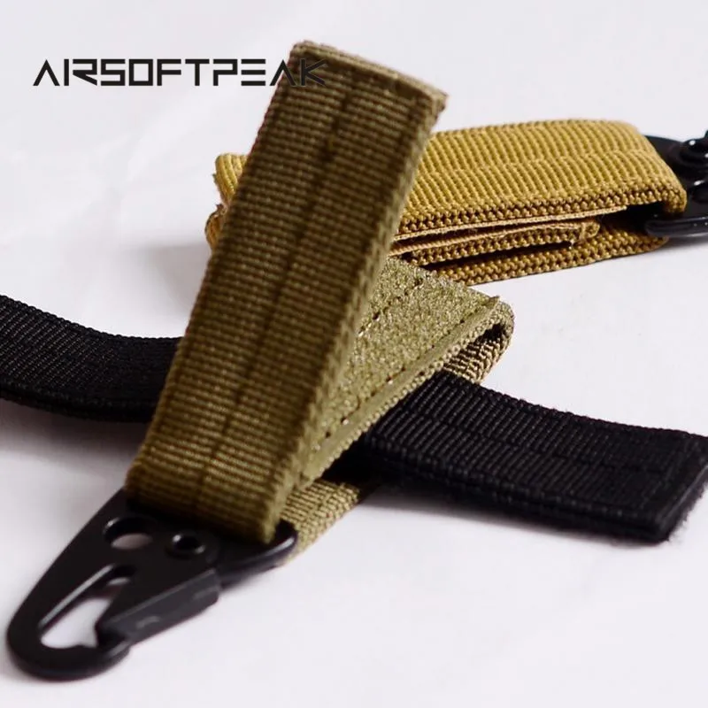 Карабин Molle прикрепить крюк EDC снаряжение рюкзак нейлон тактический поясной зажим для ключей лямки Пряжка подвесной ремень Пряжка Открытый Инструменты