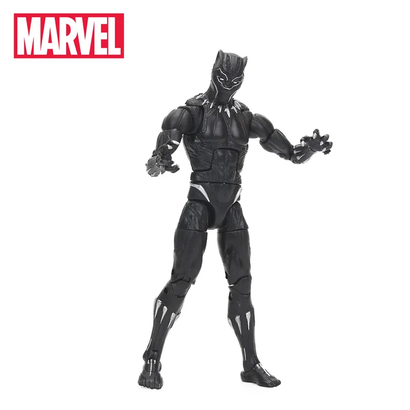 Marvel игрушки Черная пантера ПВХ фигурка Мстители Железный человек накия болт Sub-Mariner Фигурки Коллекция Модель Куклы Игрушка