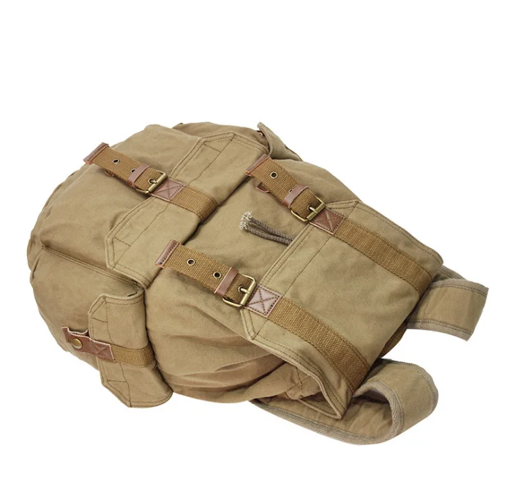 Новинка 2017 года Модные мужские рюкзак Винтаж Холст Рюкзак мешок школы дорожные