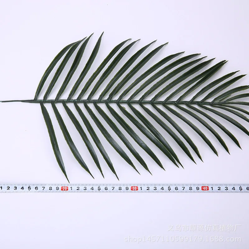 Искусственная бамбуковая Кокосовая пальма ветка ветки дерева Свадебный сад