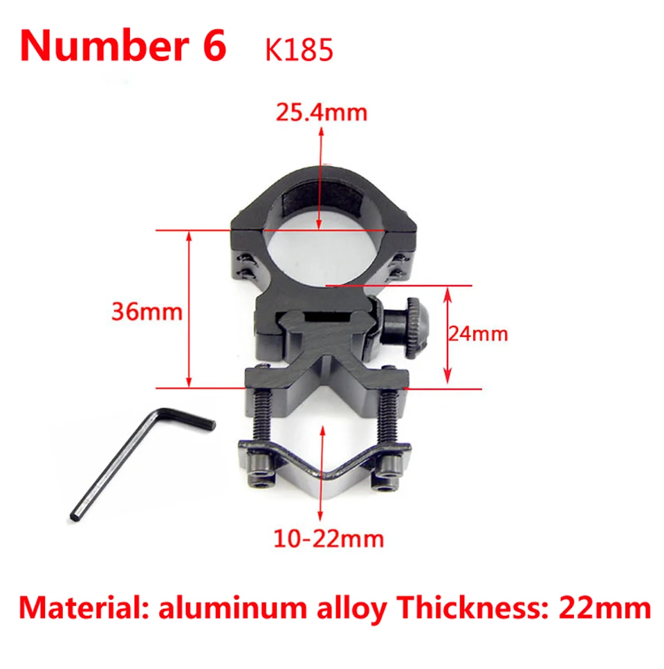 Трубный зажим лазерный прицел ласточкин хвост трекклип прицельная труба