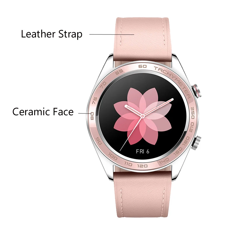 Huawei Honor Watch Dream ceramic face smartWatch NFC GPS 5ATM водонепроницаемый трекер сердечного ритма сна