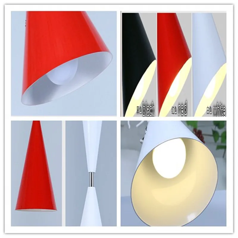 Минималистичный подвесной светильник с одной головкой 3 шт./лот s Подвесная лампа