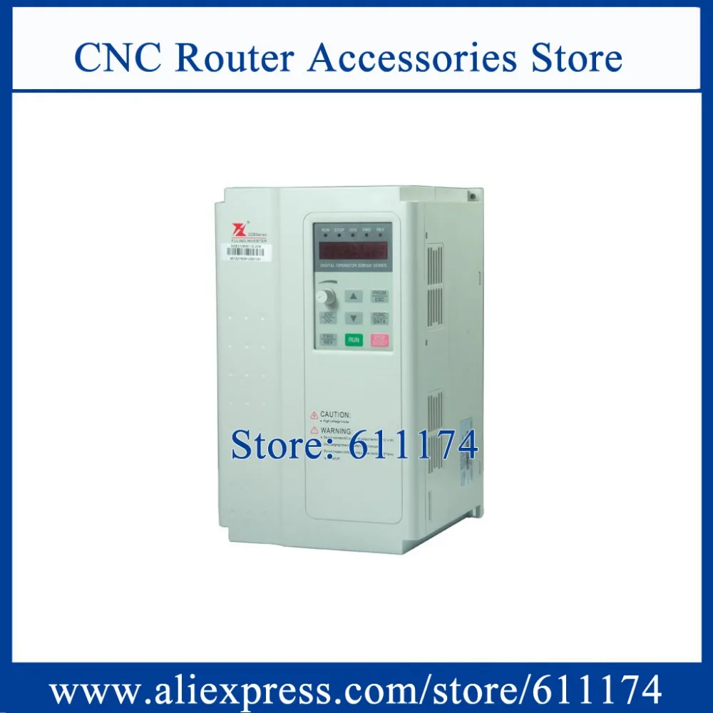 Оригинальный FULING инвертор частоты 5.5KW AC380V VFD 0 1000 Гц модель DZB312B005.5L4DK шпиндель
