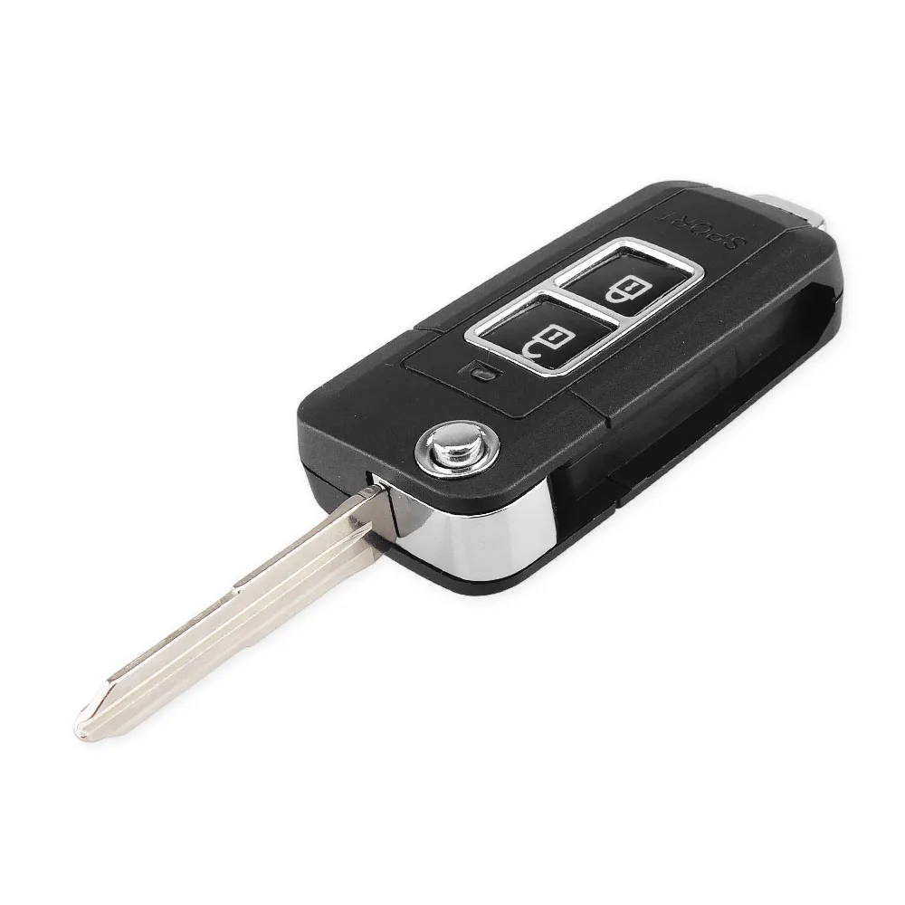 KEYYOU для Hyundai Elantra после 2004 года 2 кнопки модифицированный чехол автомобильного