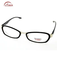 retro vintage black eye frame titanium alloy custom made optical myopia reading glasses photochromic progressive multifocal
