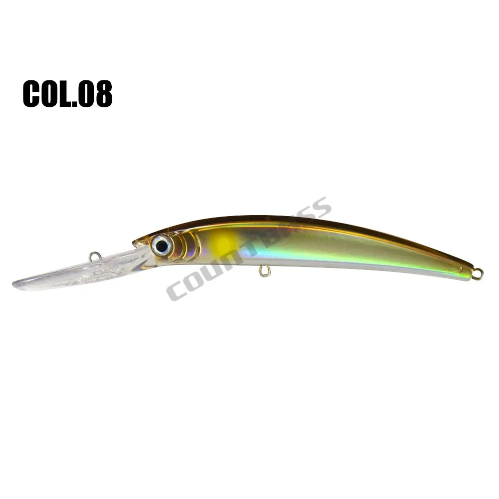 08 Countbass 110mm 15.6g Floating Jerkbait Wobblers Angler's Lure for Fishing Diving Depth 2.5-3m Hardbait Freshwater Minnow Leurre - Цвет: 08