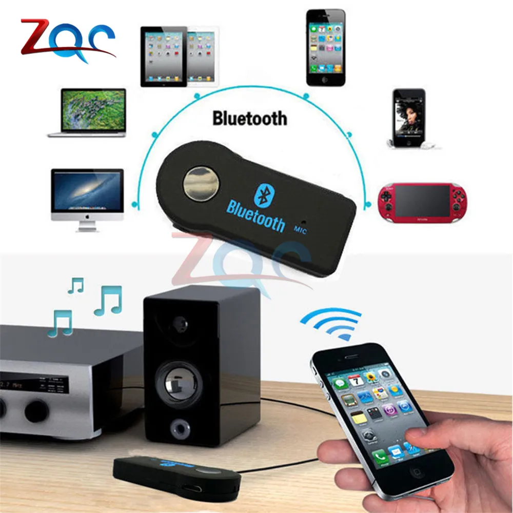V3.0 Blutooth беспроводной для автомобиля музыкальный аудио Bluetooth приемник адаптер Aux 3,5 мм A2dp для наушников Reciever Jack Handsfree