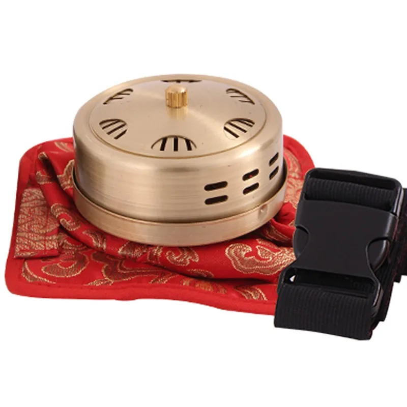 Для бездымного прижигания Массажная коробка Толстая медь Лечение Терапия для