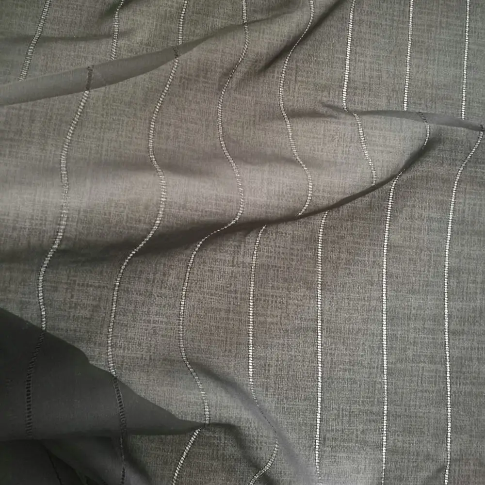 Натуральный белый/черный на заказ высокое качество жаккард полый 100% шелк