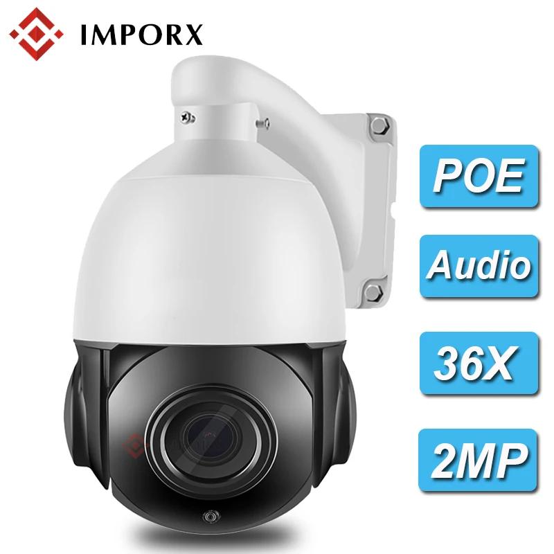 IMPORX 1080 P скоростная купольная камера видеонаблюдения умная ip наружная 2.0MP 36X ZOOM PTZ