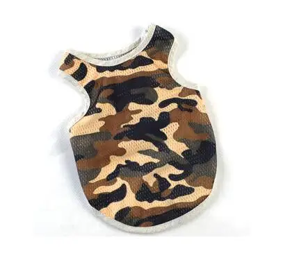 1 шт. летний сетчатый дышащий жилет для собак с изображением и кошек модный