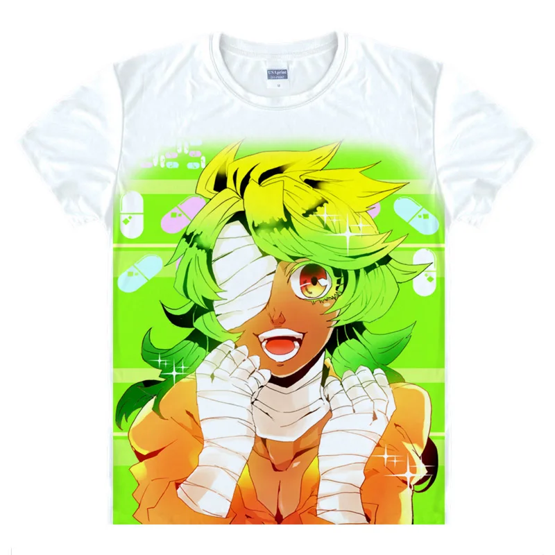 Style 8 Coolprint/футболка в стиле аниме «нанбака-цифры»; футболки с короткими рукавами; Hajime Sugoroku Kenshiro Yozakura; футболки для косплея; хентай - Цвет: Style 8