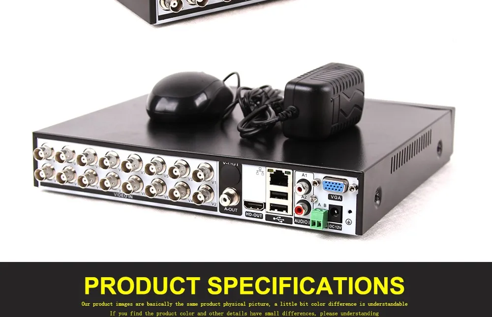 Домашний видеорегистратор AHD 1080P 16CH AHDH DVR 16 каналов 2 SATA HDD порт AHD DVR 16CH Гибридный: 8CH AHDH 1080P+ 8CH IP 1080P