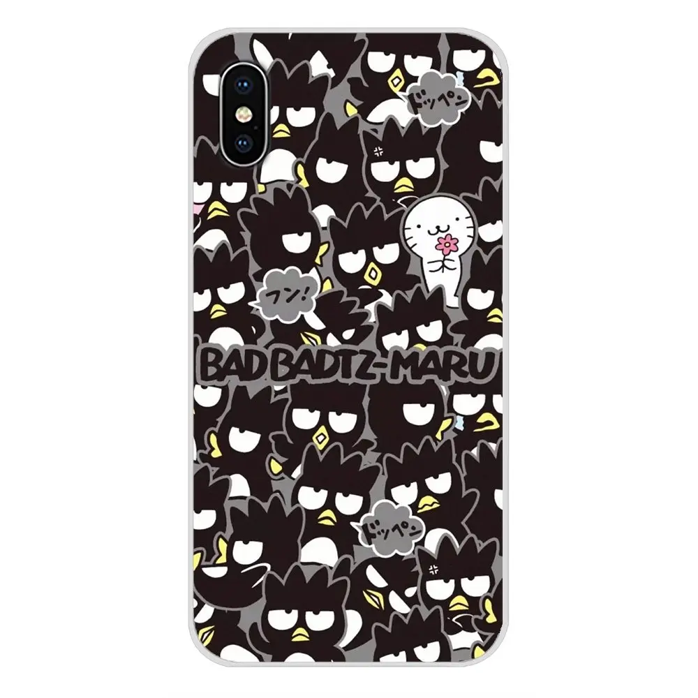 Аксессуары чехлы для телефонов Cool Penguin BAD Марка Badtz Maru Huawei Mate Honor 4C 5C 5X 6X 7 7A 7C 8 9 10 8C 8X