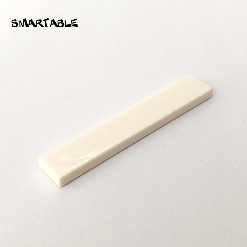 Smartable плитка 1x6 с пазом строительные блоки Запчасти креативные игрушки для детей Образование Совместимость крупных брендов 6636 120 шт./лот