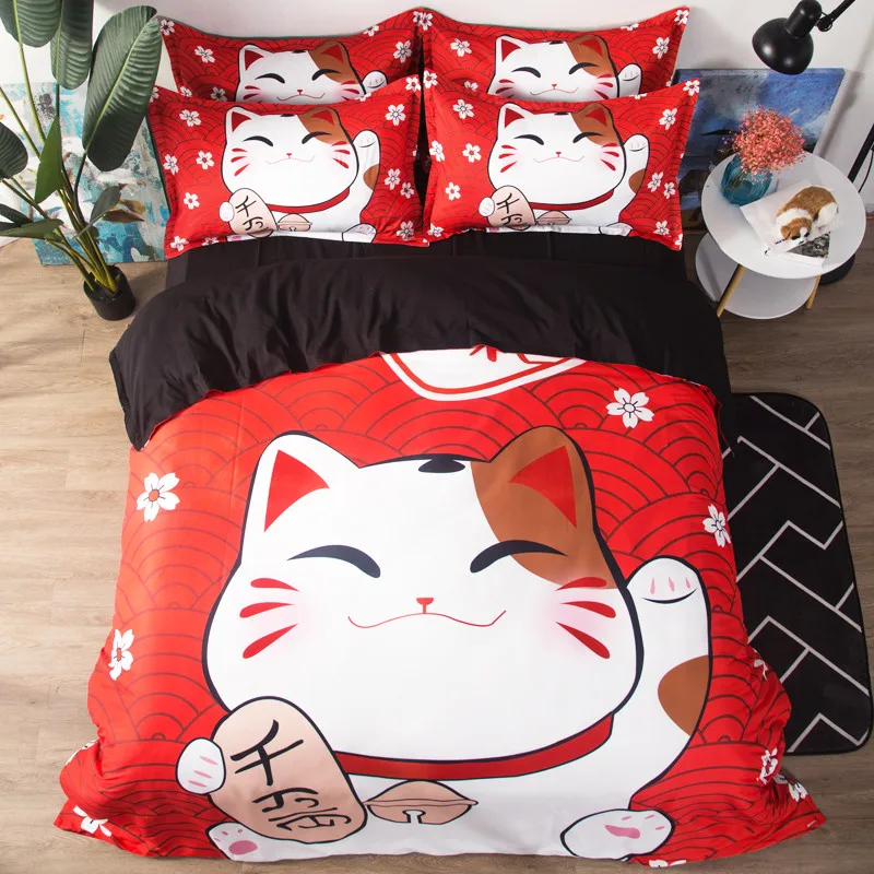 LLANCL кота Милая Пижама Hello Kitty Пижамный костюм с рисунком из мулберийного