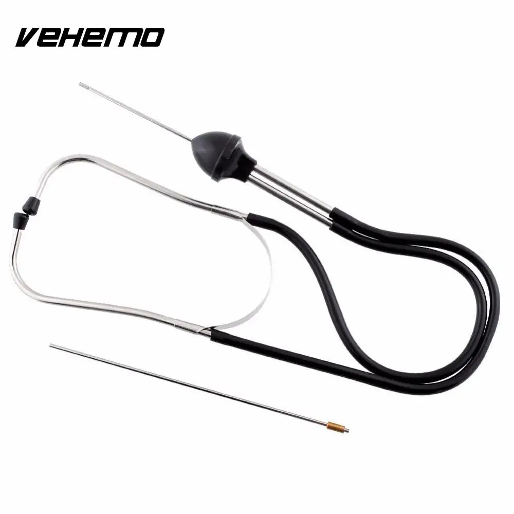 Professional Automotive Mechanics Stethoscope Engine Analyzer Tool Car Van Super Sensitive Auto Repair Diagnostic Testing Kit To |