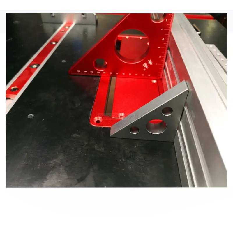 Треугольная линейка для деревообработки алюминиевый измеритель высоты