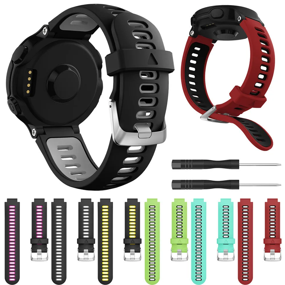 Luxury Smart WristBand Straps on for Garmin Forerunner 735XT Soft Silicone Replacement Wrist Strap Watch Band | Электроника