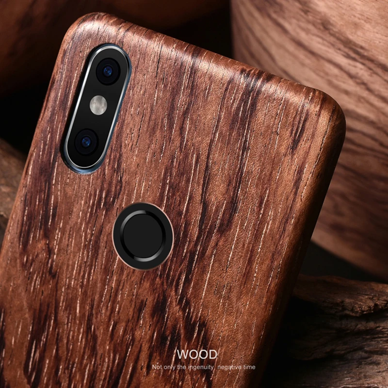 Showkoo деревянная задняя крышка для Xiaomi Mi8 Оригинальный Деревянный волоконный