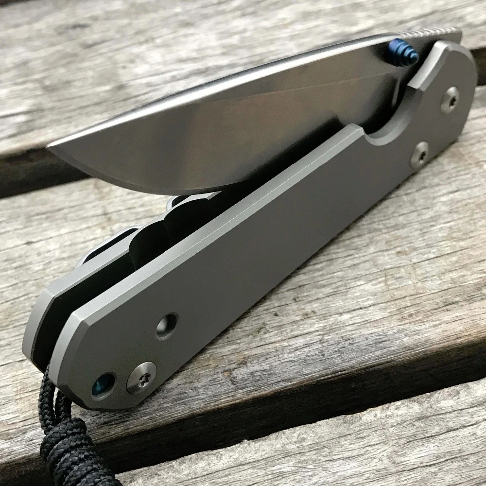 LDT Sebenza 21 Folding Knife D2 Blade Titanium TC4 Handle Tactical Hunting Camping Army Knives Survival Pocket EDC Tools | Инструменты