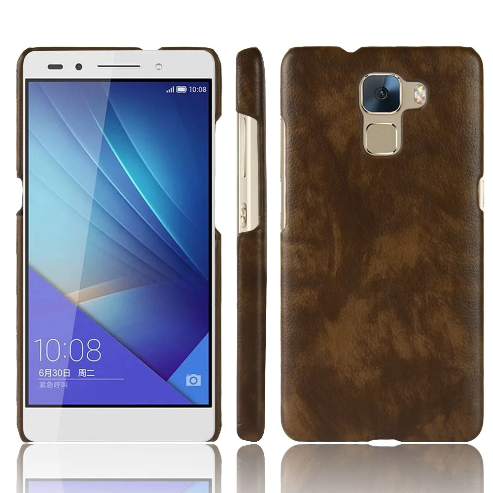 Чехол для Huawei Honor 7 роскошный Ультратонкий чехол с зернистой фактурой 5 2 дюйма