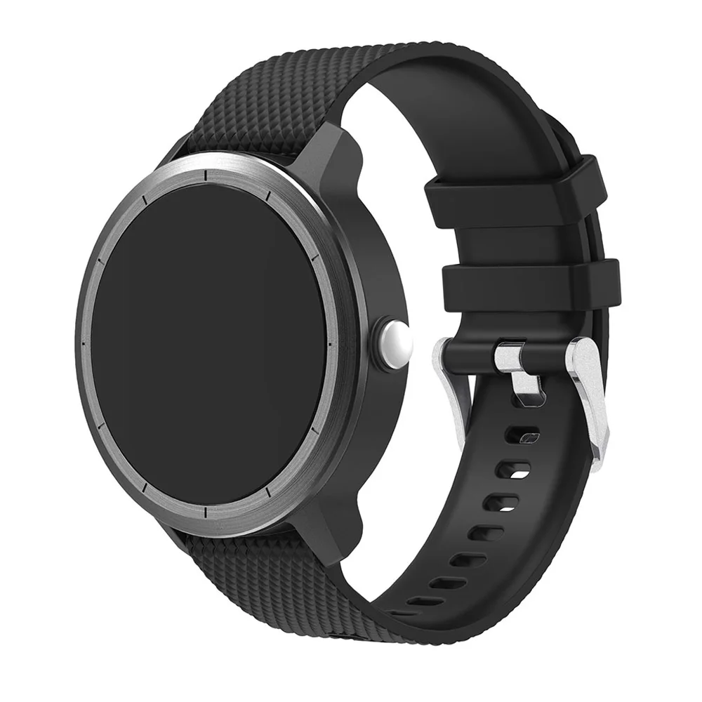 Силиконовый сменный ремешок новый цветной резиновый мягкий для Garmin Vivoactive 3 часов