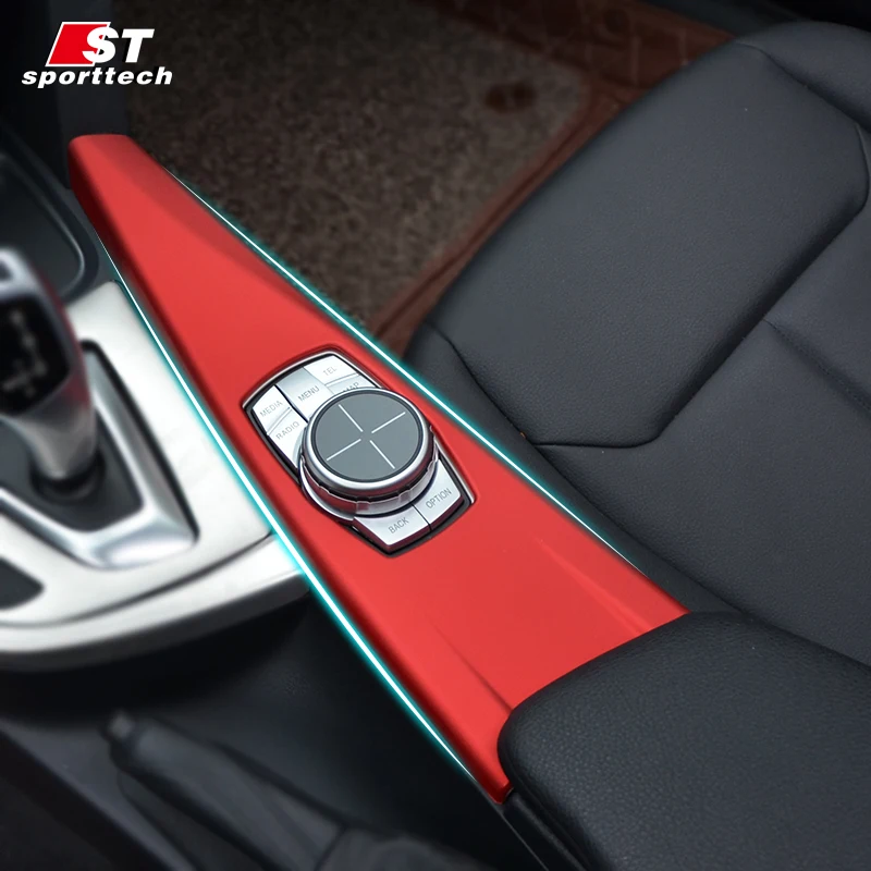 Стайлинг автомобиля наклейки на панель управления i drive для BMW 3/GT/4 серии