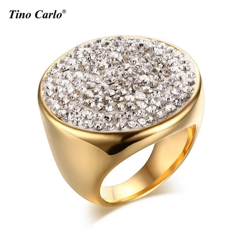 JKL Для мужчин женщин Дамы Круглый Форма полный Корень CZ Камни Свадебные