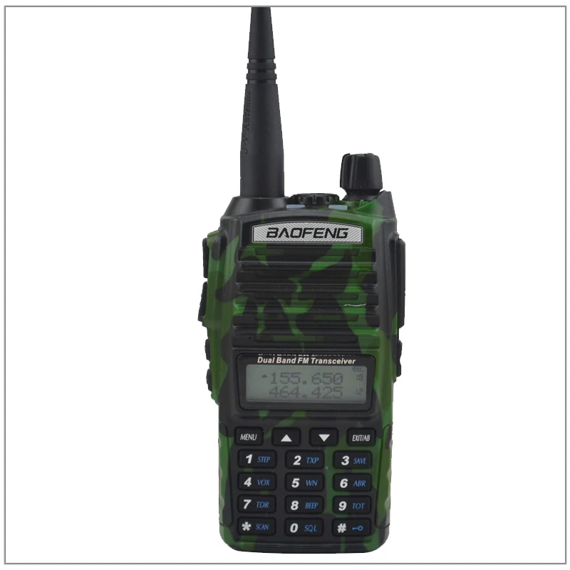 Baofeng Радио UV-82 портативная рация цветной камуфляж двухдиапазонный VHF/UHF радиоприемопередатчик Baofeng UV82 w/Бесплатный наушник