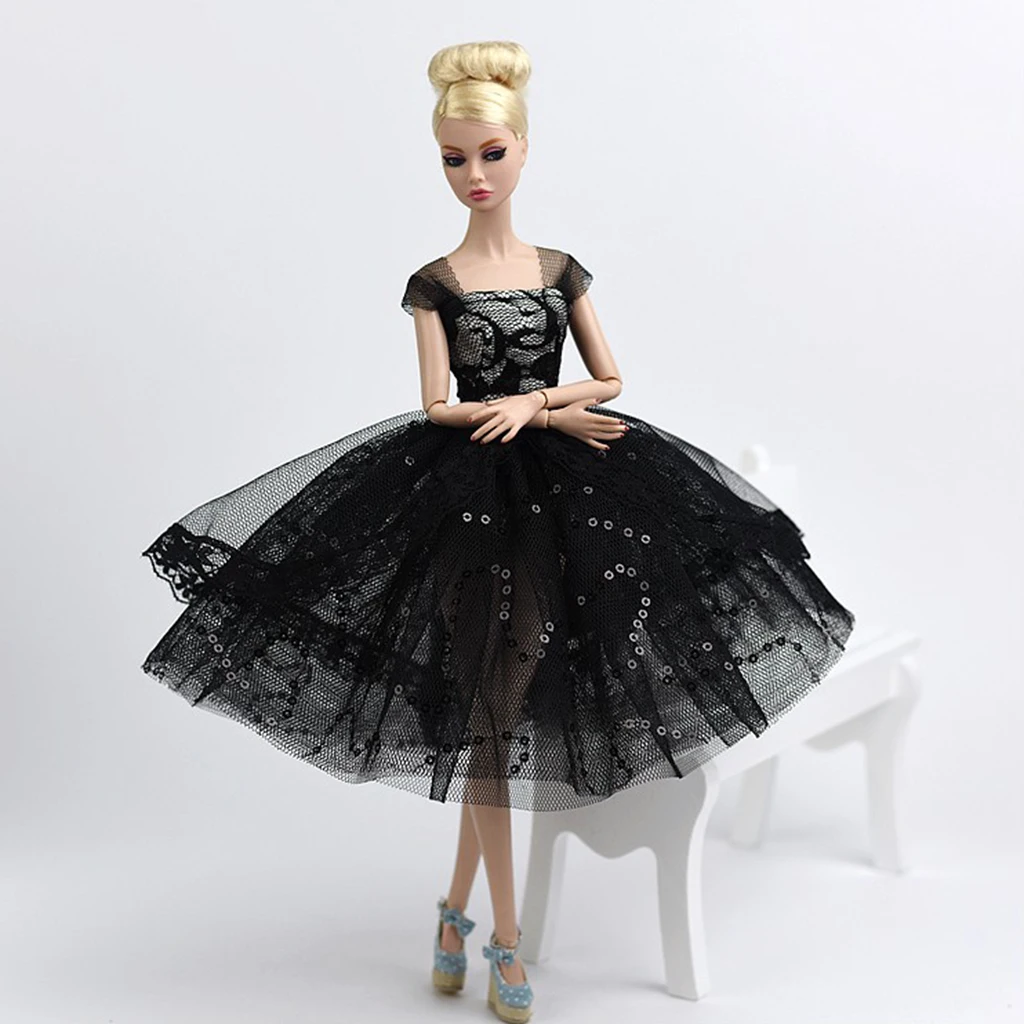 Стильная модель 1/6 BJD свадебное платье с кукольным платьем вечернее Нижняя юбка