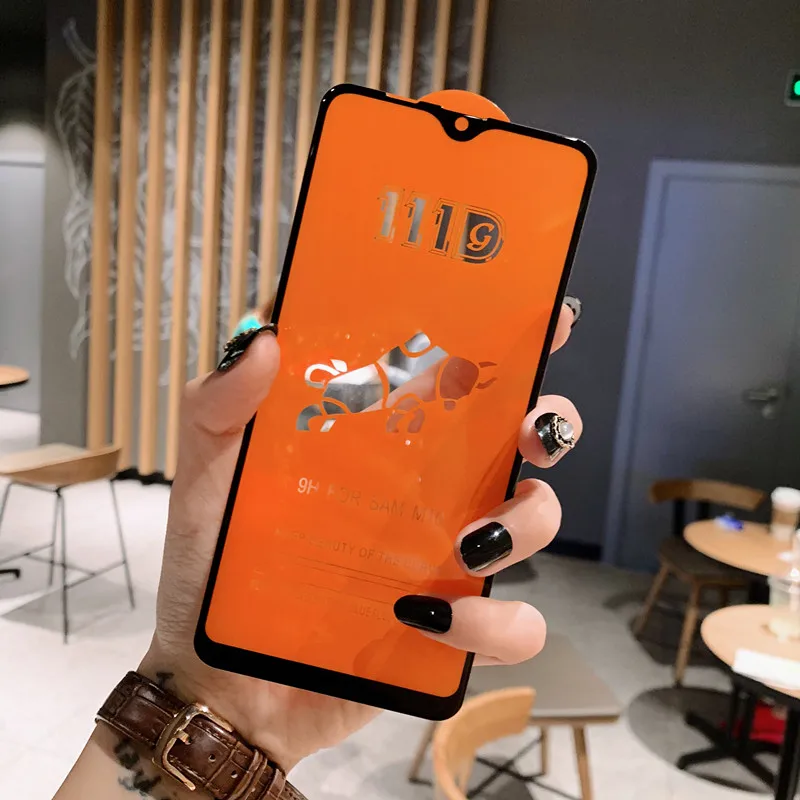111D изогнутое закаленное Высокопрочное Стекло для samsung Galaxy A30 A50 A10 A7 A9 A6 A8 плюс Экран протектор для samsung A40 A60 A70 Стекло