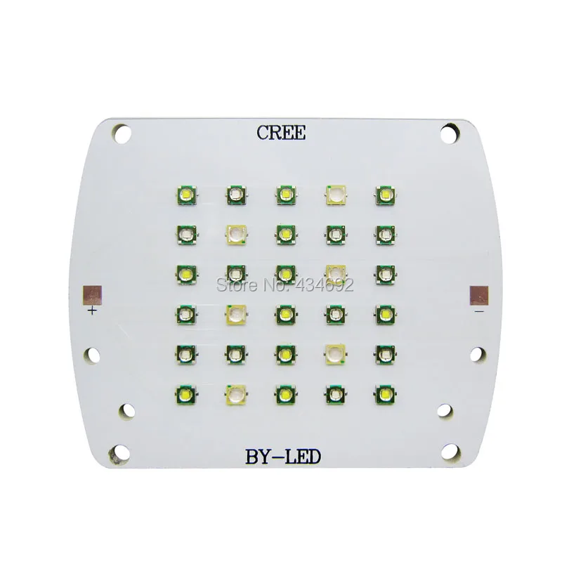 Cree XPE XP E Королевский синий сине белые + Epileds УФ фиолетовый Led излучатель 30 33V 1000 1800mA