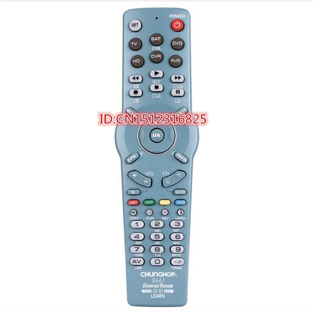 1 шт Акция! CHUNGHOP обучающий пульт дистанционного управления для ТВ CBL DVD AUX SAT AUD e661