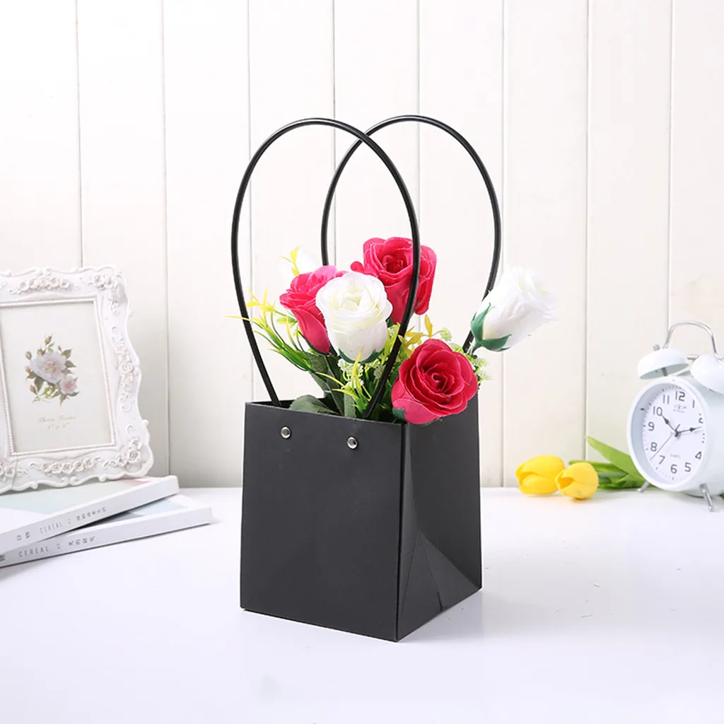 5 шт соломенный цветочный мешок бумажные венки Цветочная коробка упаковка