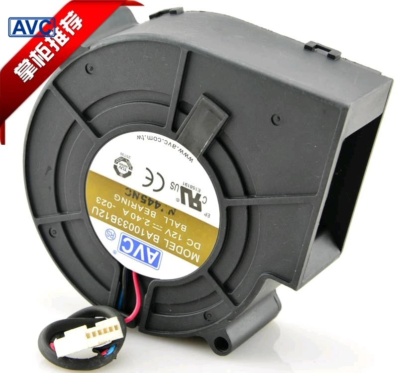 AVC orginal BA10033B12U 9CM 9733 97*94*33 DC 12V 2.4A centrifugal computer cpu cooling fans air blowers | Компьютеры и офис