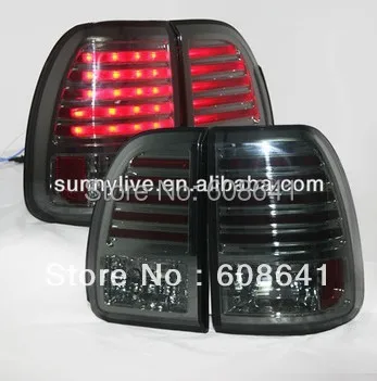 Для Lexus LX470 светодиодный фонарь светильник задний 2003 2007 Все черный дым SN Тип|lexus