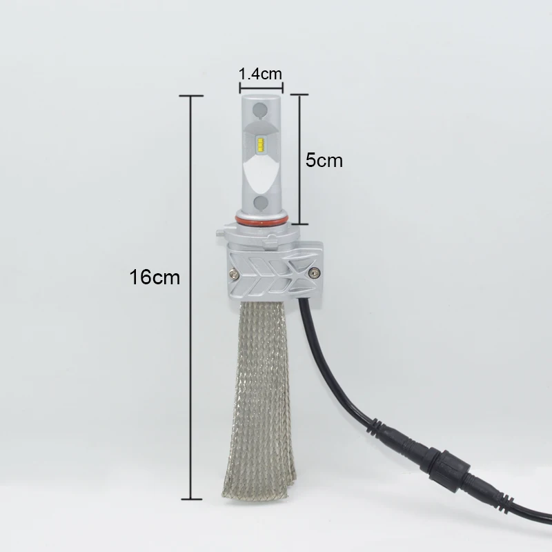 1 пара Автомобильные светодиодные лампы 9006 лм 6500 К|hb4 led bulb|9006 hb4 ledhb4 |